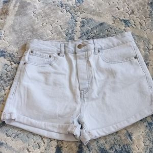 Light Denim Shorts